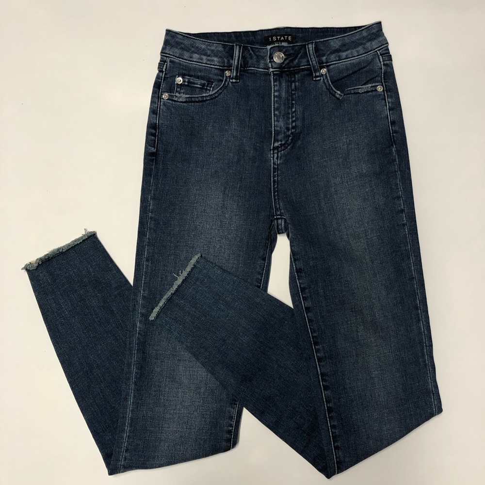 1.State high rise skinny jeans size 24